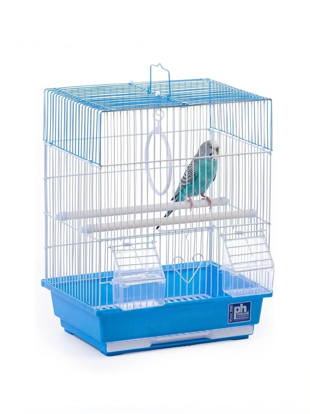 Prevue Pet Products Parakeet Square Roof Bird Cage with Handle